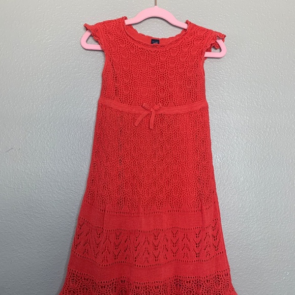 Red Sleeveless Dress GAP 5T - Picture 1 of 7
